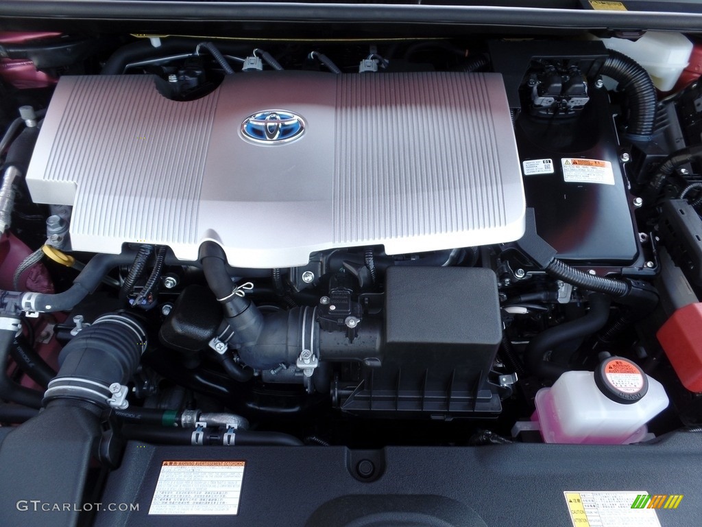 2016 Prius Three - Hypersonic Red / Black photo #6