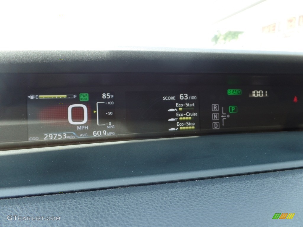2016 Prius Three - Hypersonic Red / Black photo #16