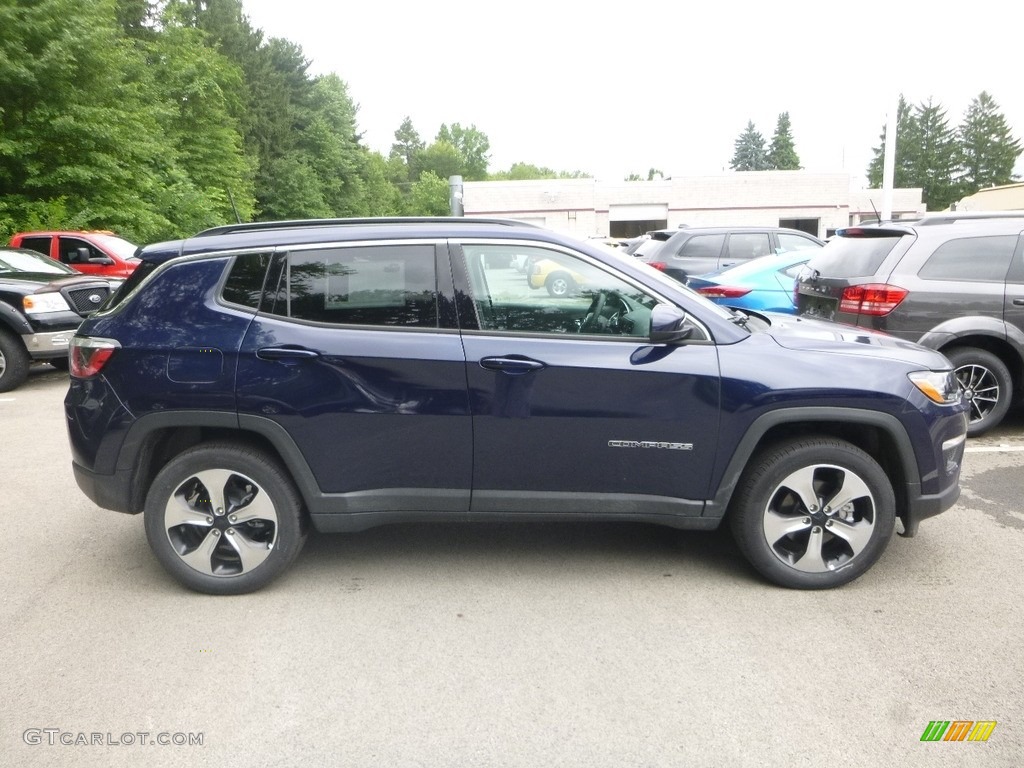 Jazz Blue Pearl 2018 Jeep Compass Latitude 4x4 Exterior Photo #127978739