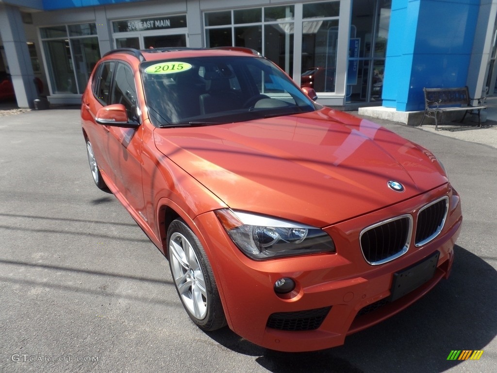 2015 X1 xDrive28i - Marrakesh Brown Metallic / Beige photo #1