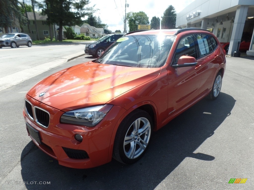 2015 X1 xDrive28i - Marrakesh Brown Metallic / Beige photo #3