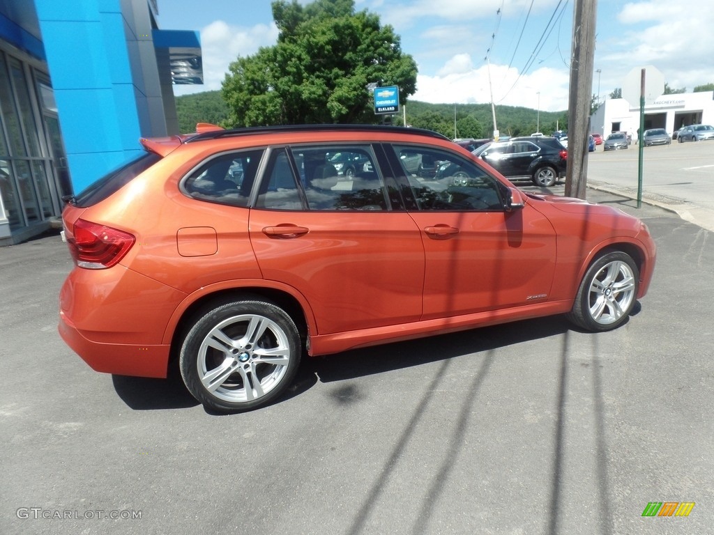 2015 X1 xDrive28i - Marrakesh Brown Metallic / Beige photo #9