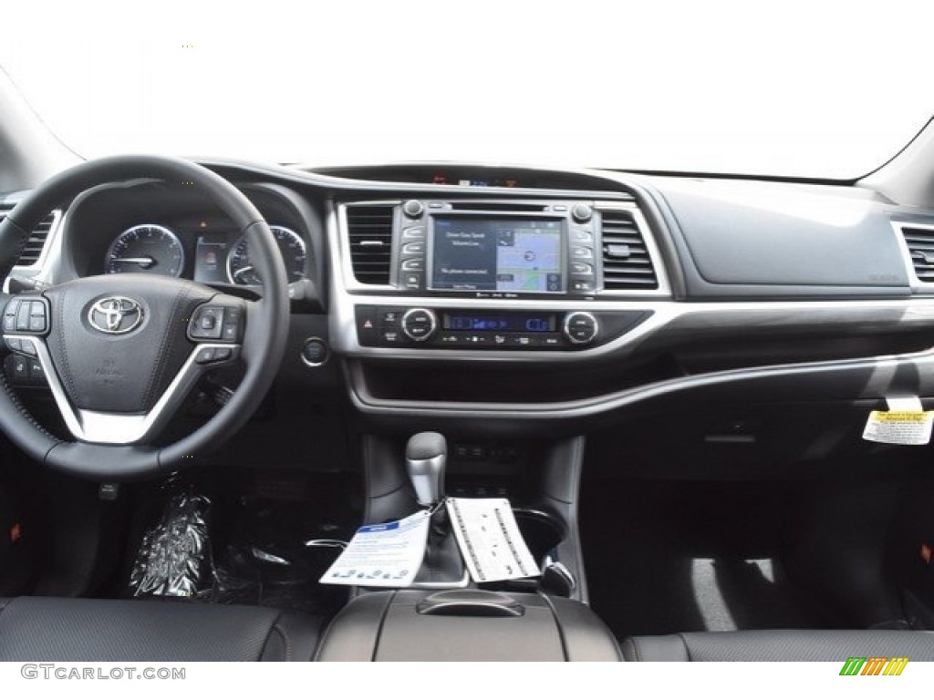 2018 Highlander Limited AWD - Midnight Black Metallic / Black photo #8