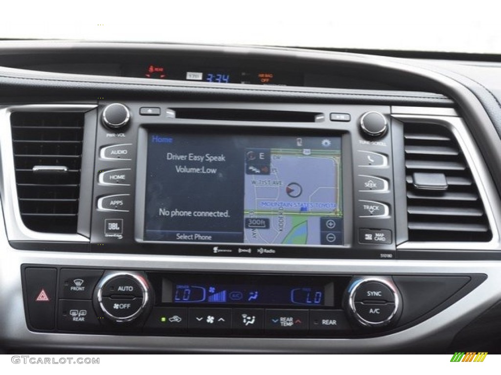 2018 Highlander Limited AWD - Midnight Black Metallic / Black photo #10