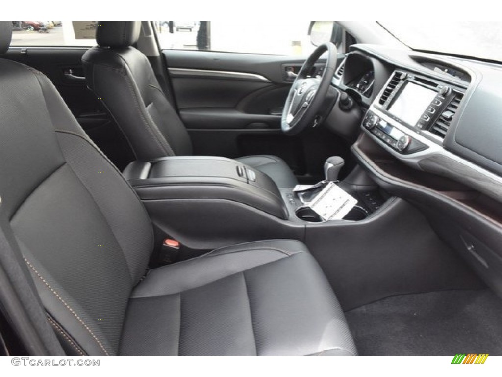 2018 Highlander Limited AWD - Midnight Black Metallic / Black photo #12