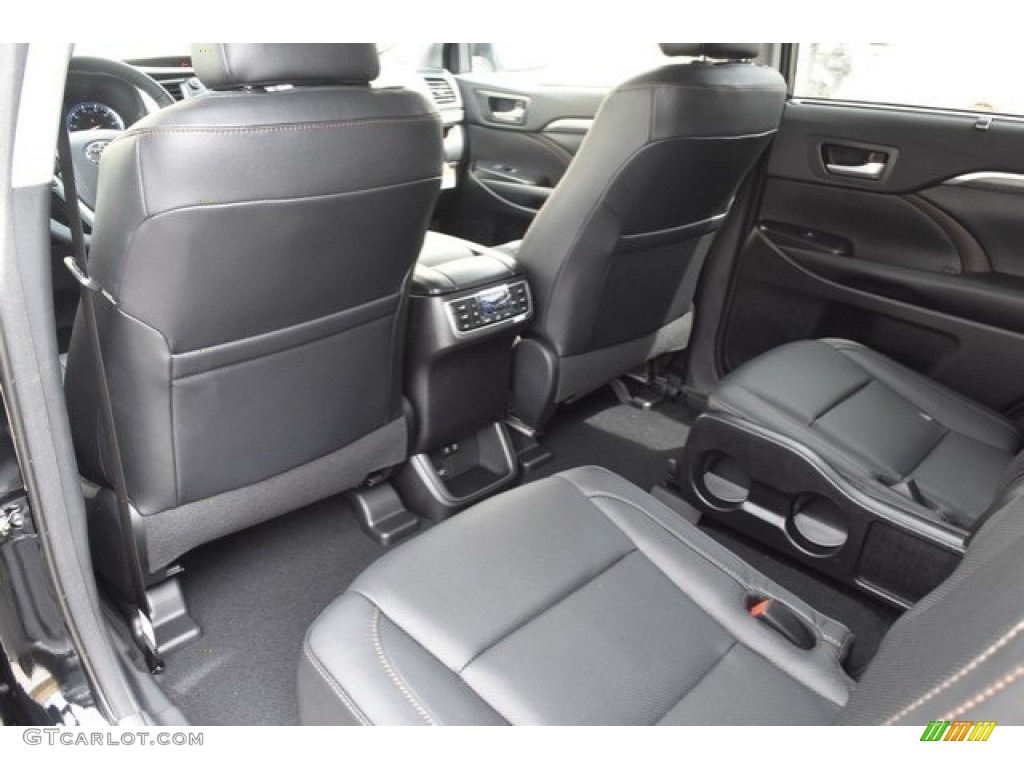 2018 Highlander Limited AWD - Midnight Black Metallic / Black photo #14