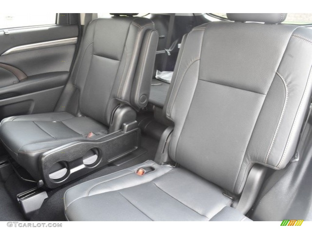 2018 Highlander Limited AWD - Midnight Black Metallic / Black photo #16