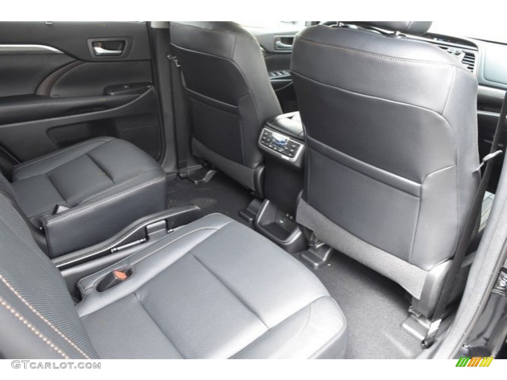 2018 Highlander Limited AWD - Midnight Black Metallic / Black photo #18
