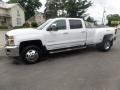 Summit White - Silverado 3500HD LTZ Crew Cab Dual Rear Wheel 4x4 Photo No. 4