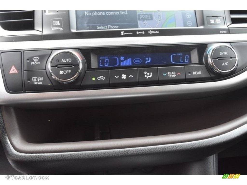 2018 Highlander Limited AWD - Midnight Black Metallic / Black photo #33