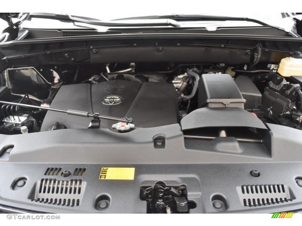 2018 Highlander Limited AWD - Midnight Black Metallic / Black photo #35