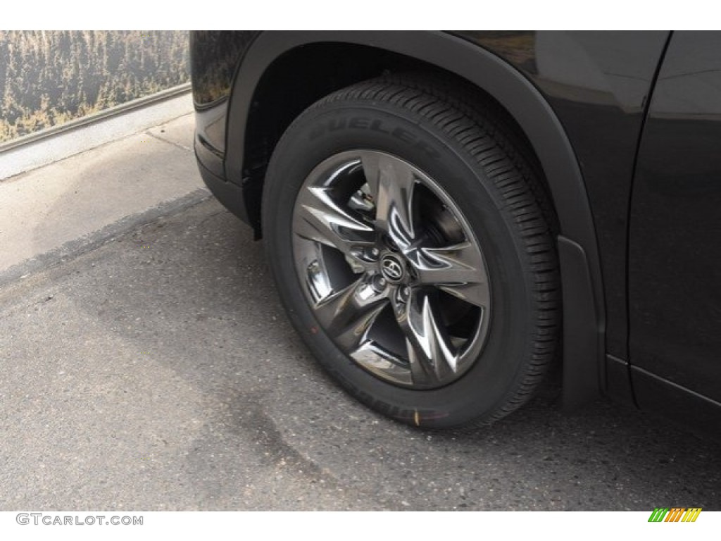 2018 Highlander Limited AWD - Midnight Black Metallic / Black photo #36