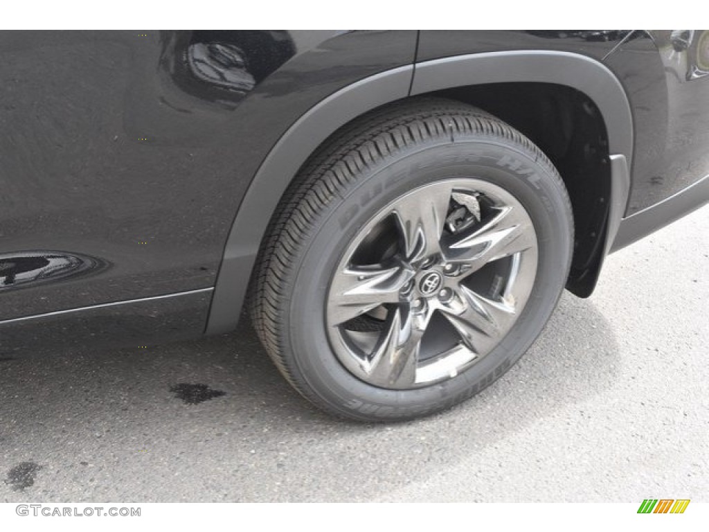 2018 Highlander Limited AWD - Midnight Black Metallic / Black photo #37