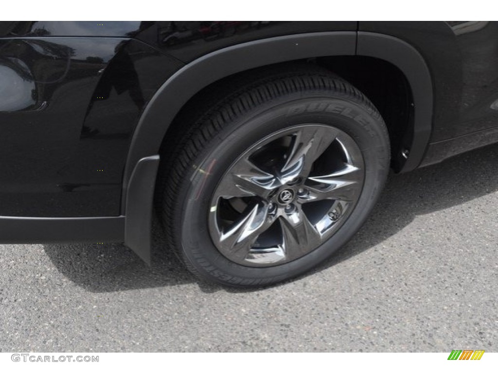 2018 Highlander Limited AWD - Midnight Black Metallic / Black photo #38