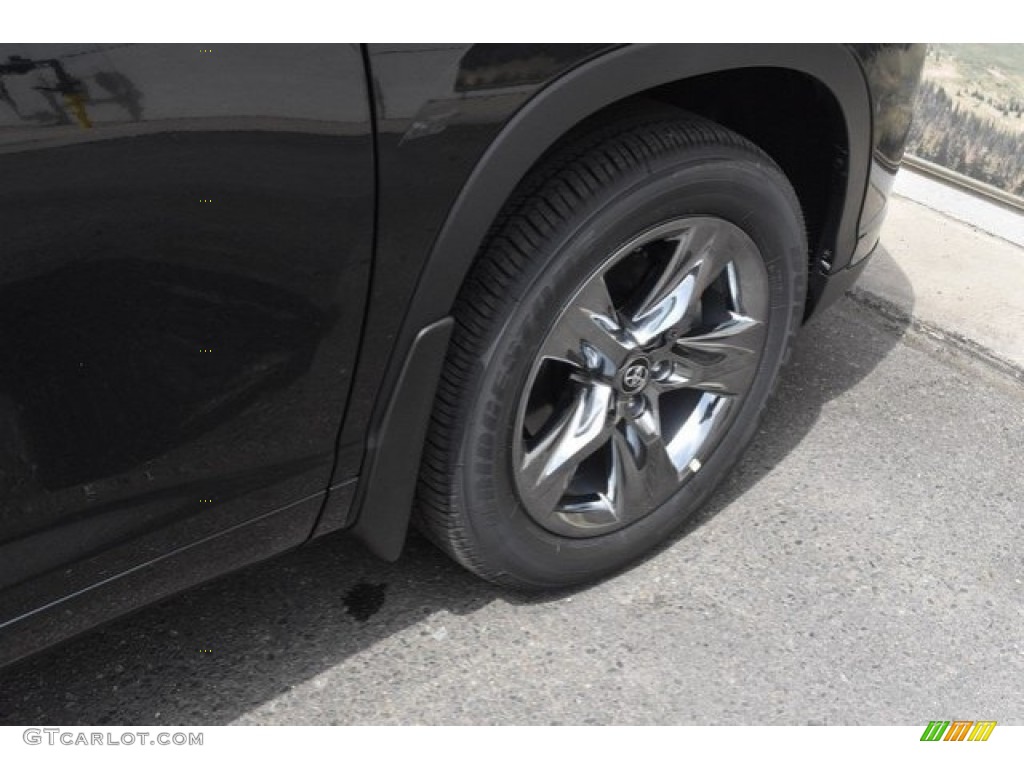 2018 Highlander Limited AWD - Midnight Black Metallic / Black photo #39