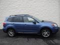 2015 Quartz Blue Pearl Subaru Forester 2.5i Touring  photo #2