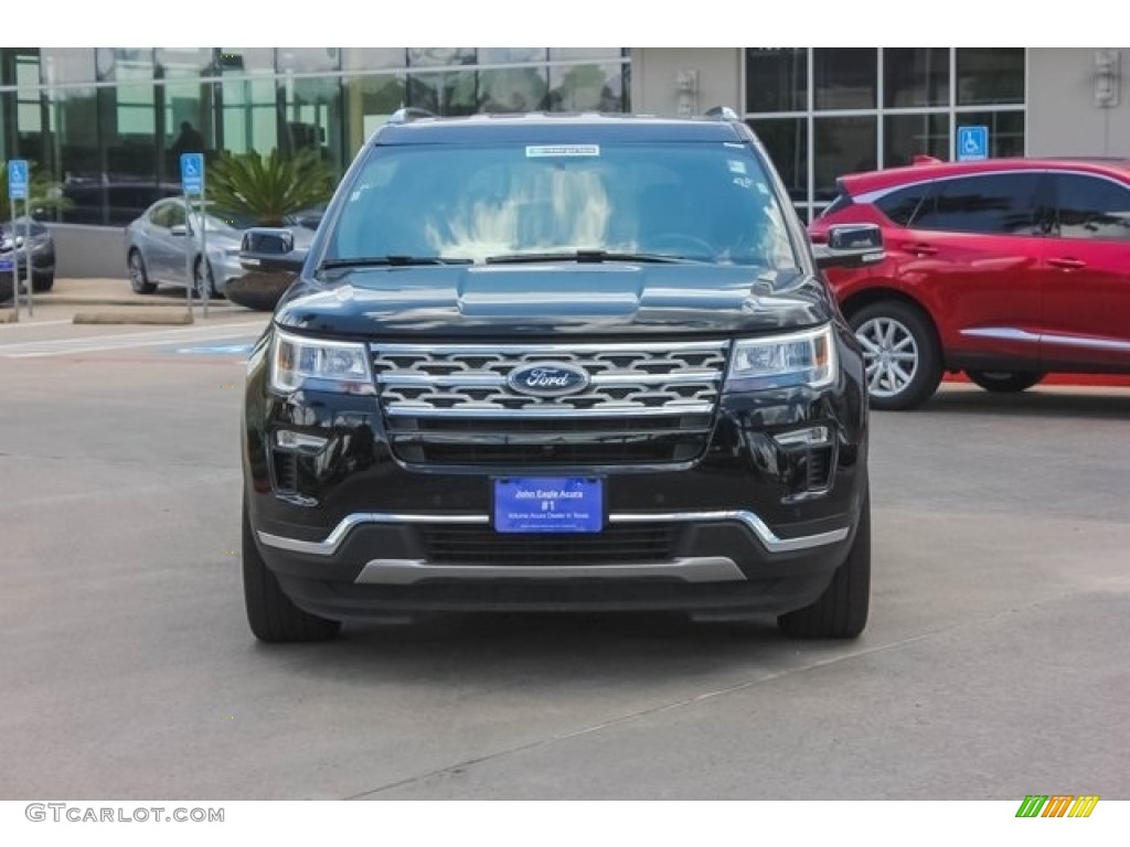 2018 Explorer Limited - Shadow Black / Ebony Black photo #2
