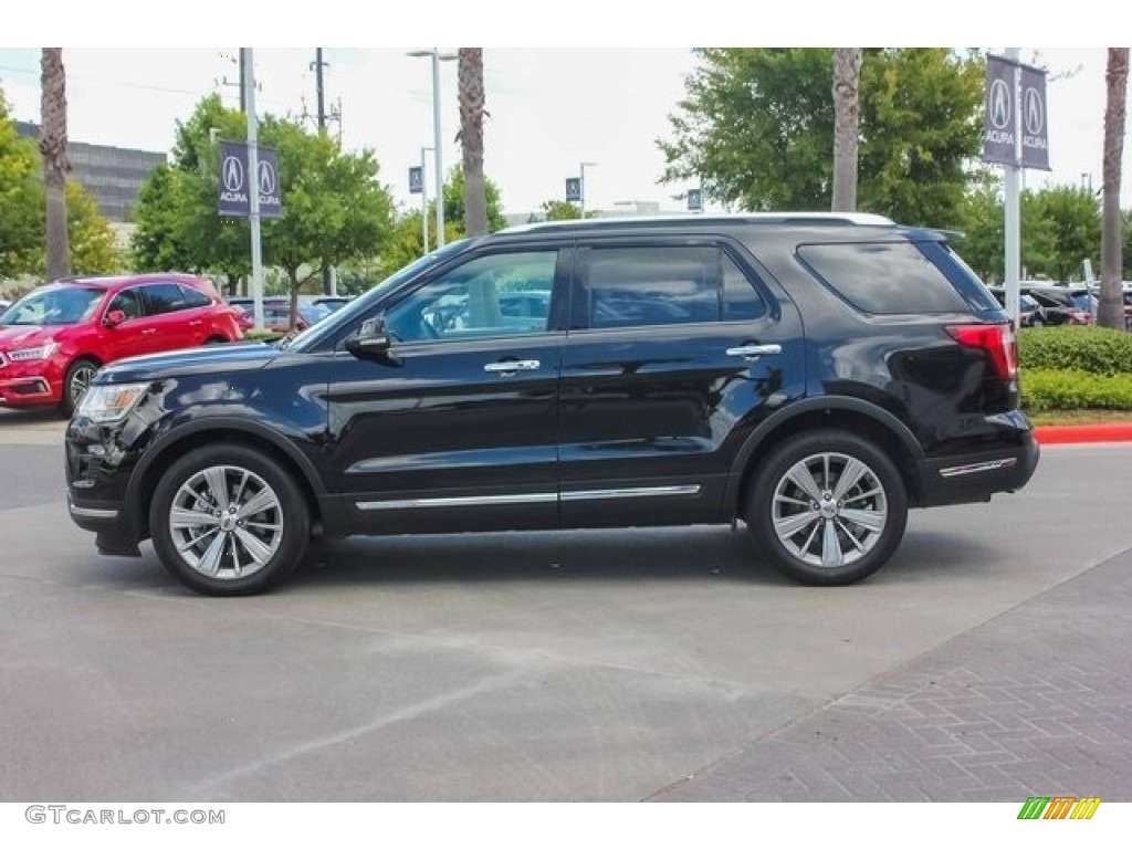 2018 Explorer Limited - Shadow Black / Ebony Black photo #4