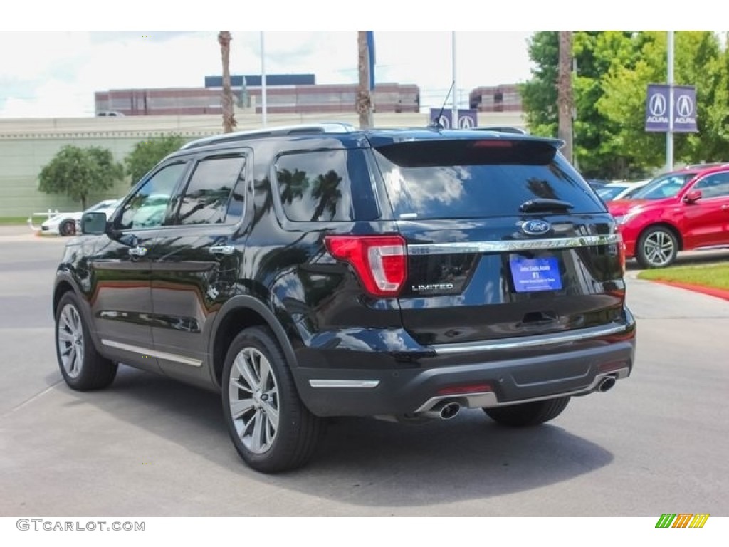 2018 Explorer Limited - Shadow Black / Ebony Black photo #5