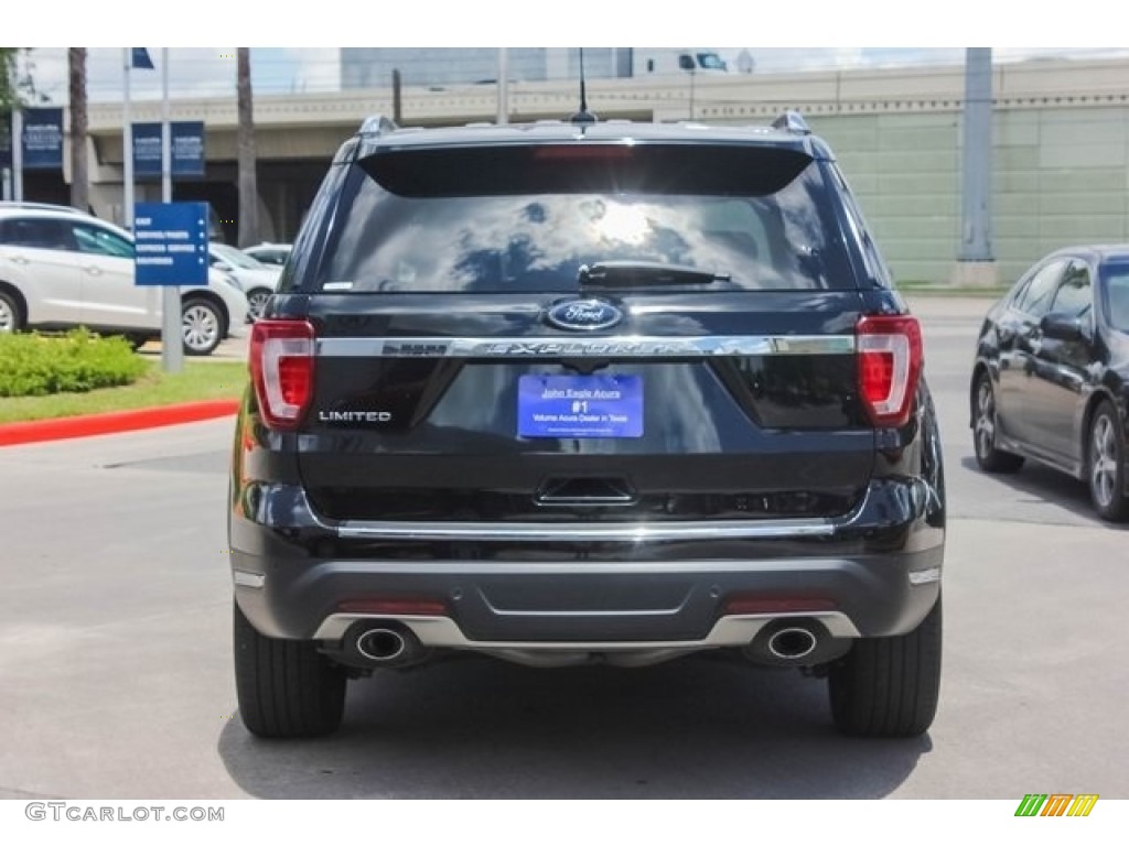 2018 Explorer Limited - Shadow Black / Ebony Black photo #6