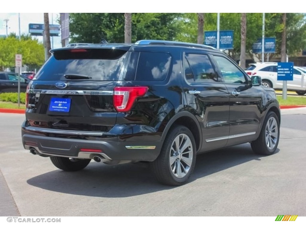 2018 Explorer Limited - Shadow Black / Ebony Black photo #7