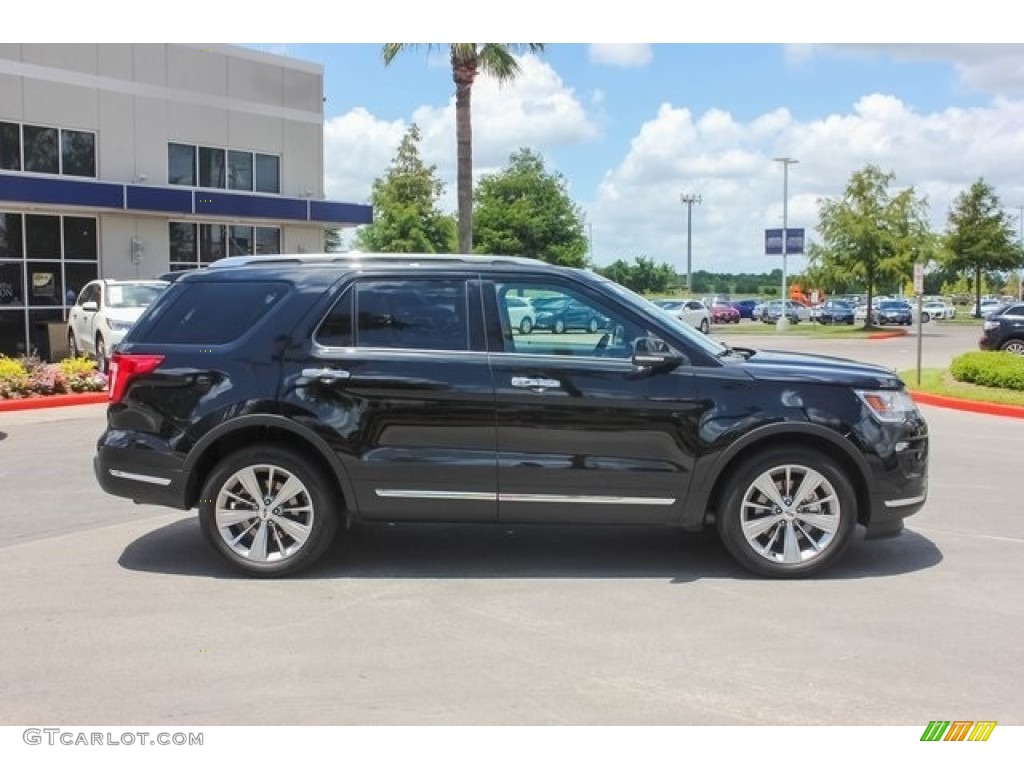 2018 Explorer Limited - Shadow Black / Ebony Black photo #8