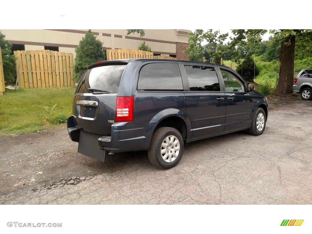 2008 Town & Country LX - Modern Blue Pearlcoat / Medium Slate Gray/Light Shale photo #7