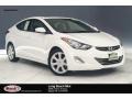 2013 Shimmering White Hyundai Elantra Limited  photo #1
