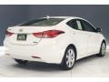 2013 Shimmering White Hyundai Elantra Limited  photo #16