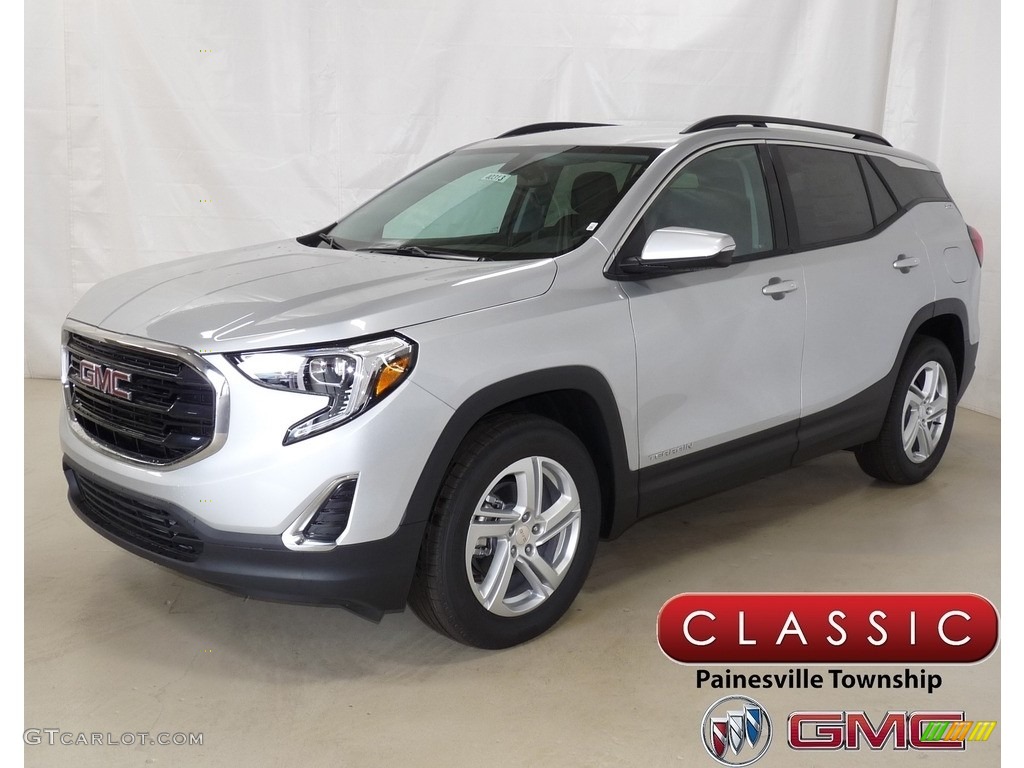 2018 Terrain SLE AWD - Quicksilver Metallic / ­Jet Black photo #1