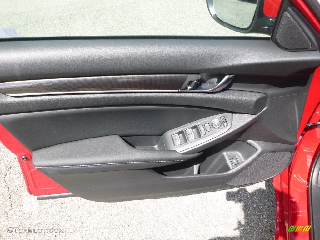 2018 Accord Sport Sedan - San Marino Red / Black photo #11