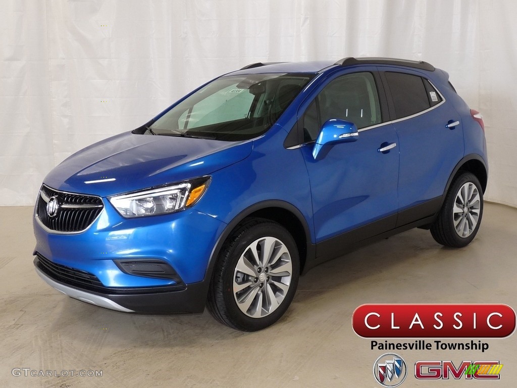 2018 Encore Preferred AWD - Coastal Blue Metallic / Ebony photo #1