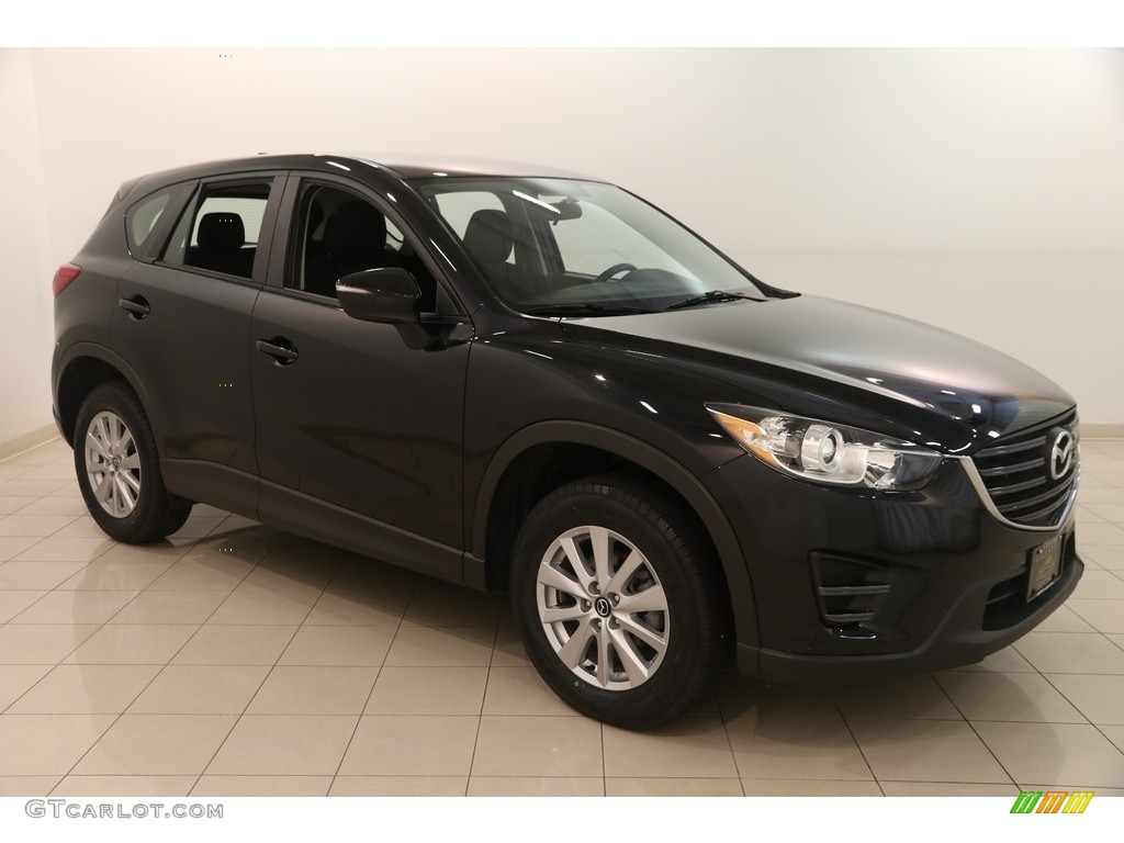 2016 CX-5 Sport AWD - Jet Black Mica / Black photo #1