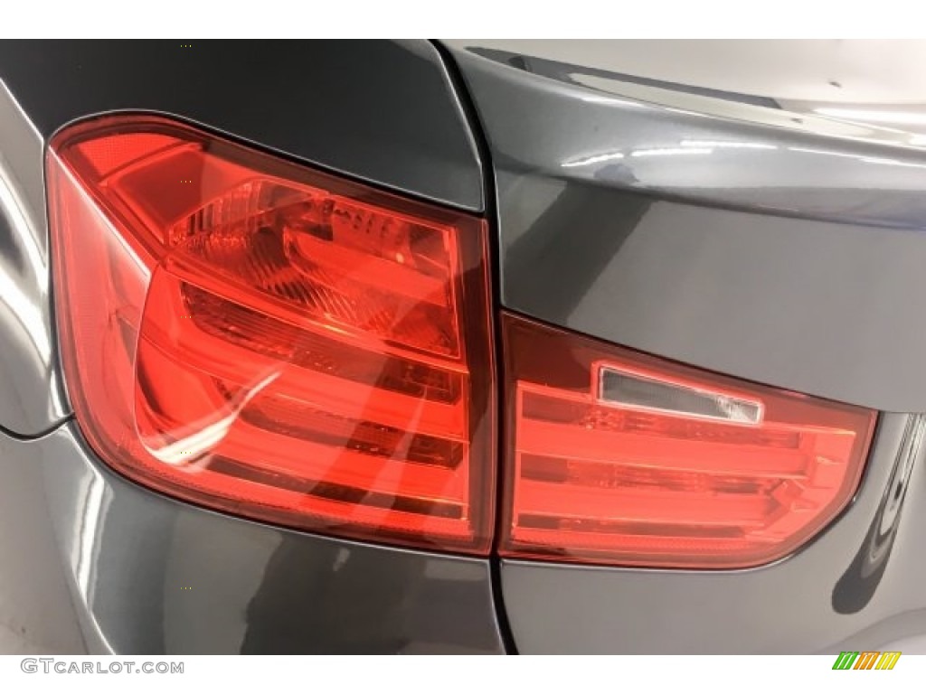 2015 3 Series 320i Sedan - Mineral Grey Metallic / Black photo #30