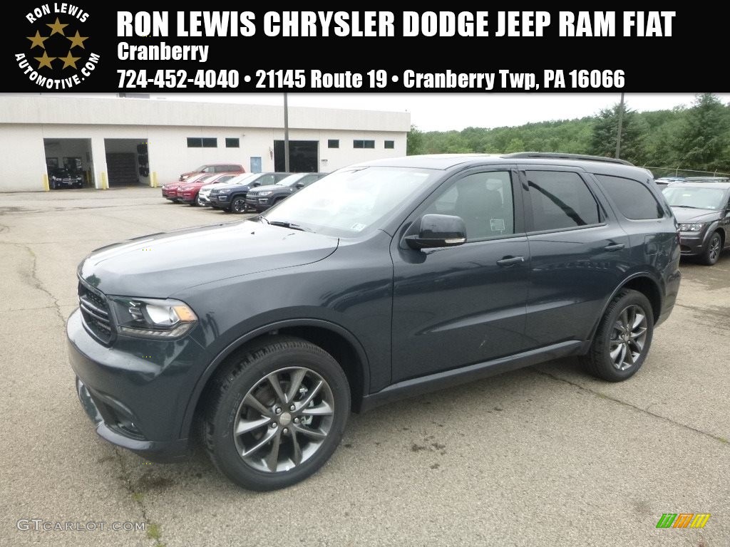 2018 Durango GT AWD - Bruiser Gray / Black photo #1