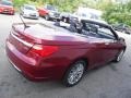 2012 Deep Cherry Red Crystal Pearl Coat Chrysler 200 Limited Convertible  photo #12