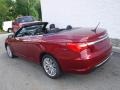 2012 Deep Cherry Red Crystal Pearl Coat Chrysler 200 Limited Convertible  photo #15