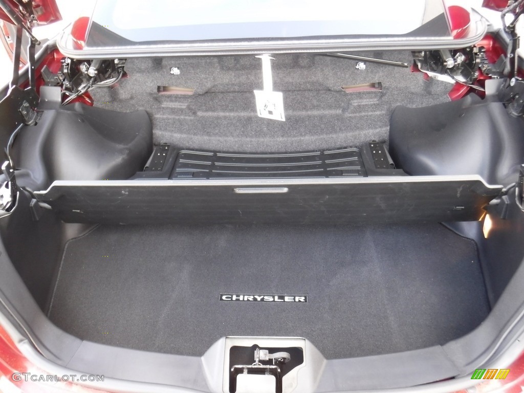 2012 200 Limited Convertible - Deep Cherry Red Crystal Pearl Coat / Black/Light Frost photo #32