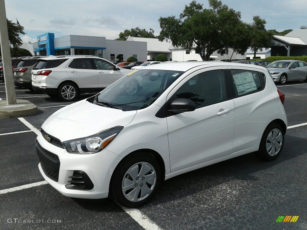 Summit White 2018 Chevrolet Spark LS Exterior Photo #127995611