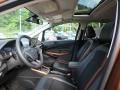 2018 Ford EcoSport Ebony Black/Copper Interior Front Seat Photo