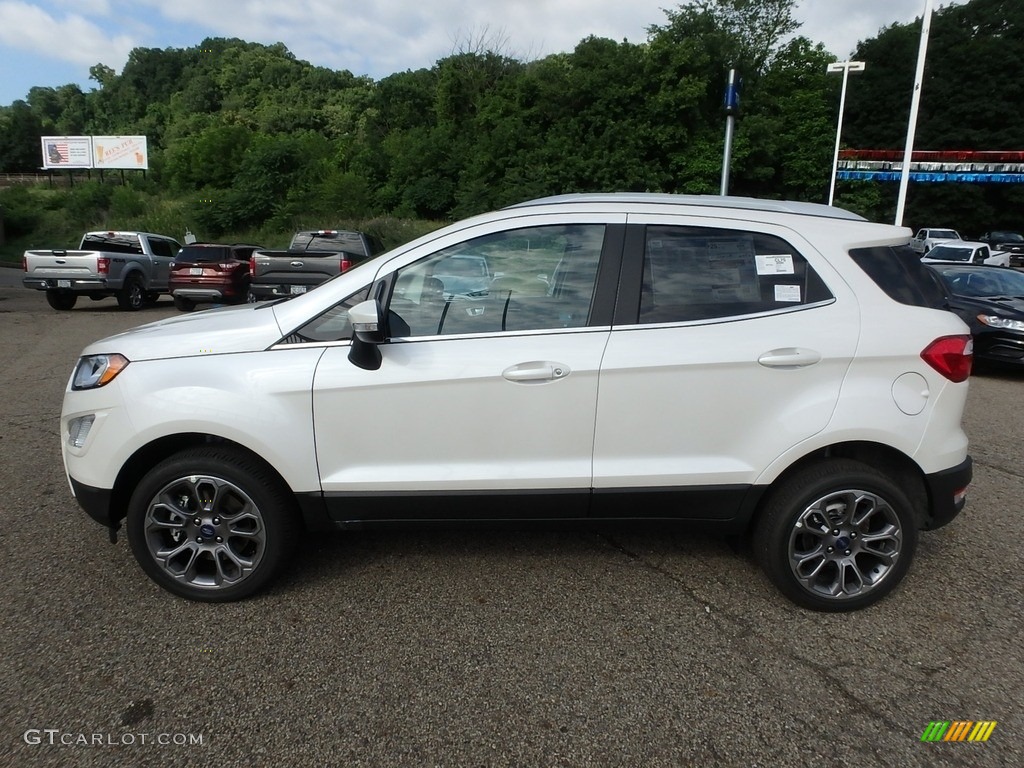 White Platinum 2018 Ford EcoSport Titanium 4WD Exterior Photo #127996004