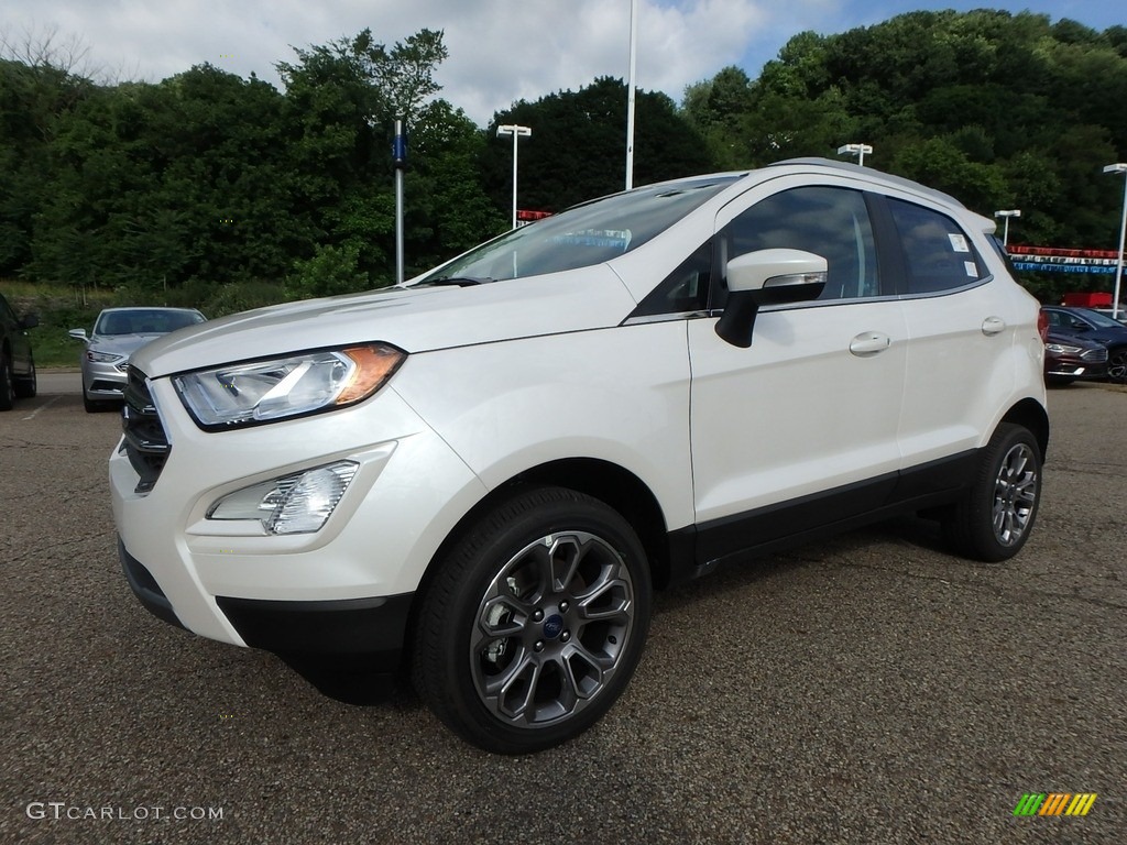 White Platinum 2018 Ford EcoSport Titanium 4WD Exterior Photo #127996022