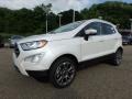 White Platinum 2018 Ford EcoSport Titanium 4WD Exterior