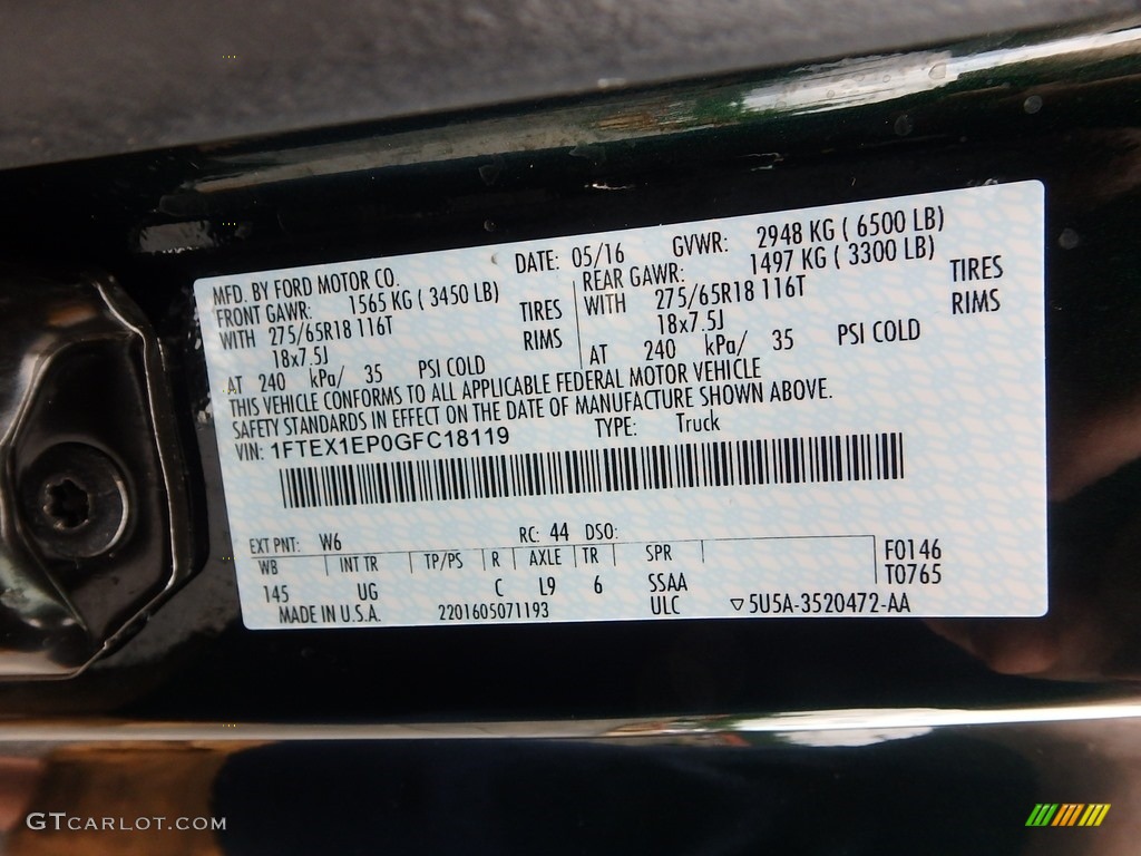2016 F150 XLT SuperCab 4x4 - Green Gem / Medium Earth Gray photo #28