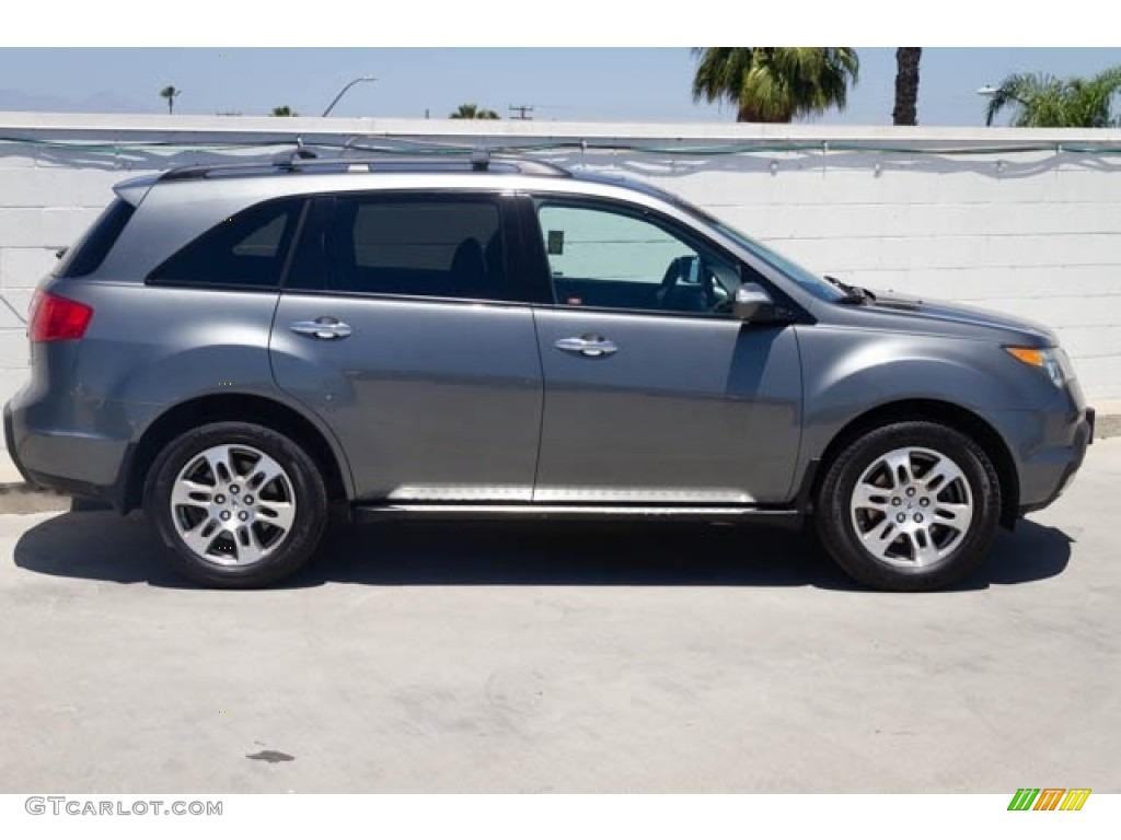2008 MDX Technology - Sterling Gray Metallic / Ebony photo #9