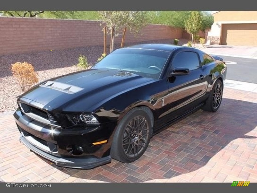 2014 Mustang Shelby GT500 SVT Performance Package Coupe - Black / Shelby Charcoal Black/Black Accents Recaro Sport Seats photo #8