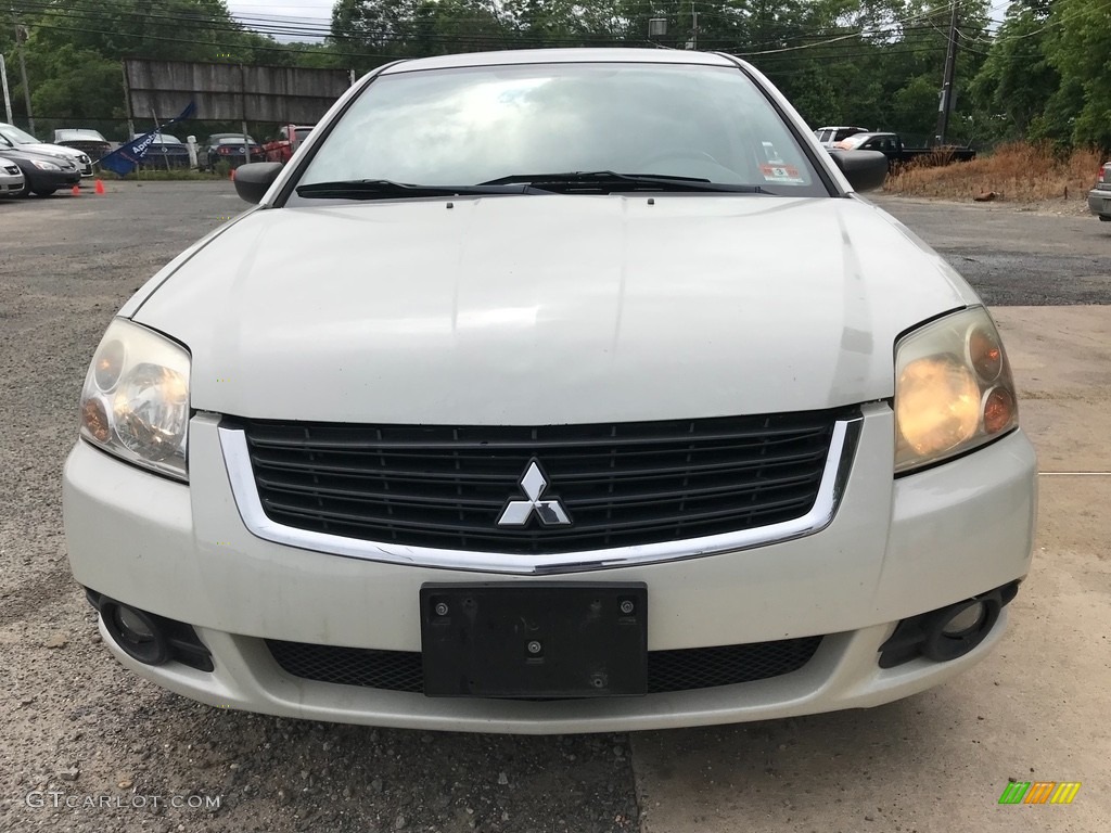 2009 Galant ES - Dover White Pearl / Beige photo #11