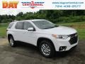 2018 Summit White Chevrolet Traverse LT AWD  photo #1