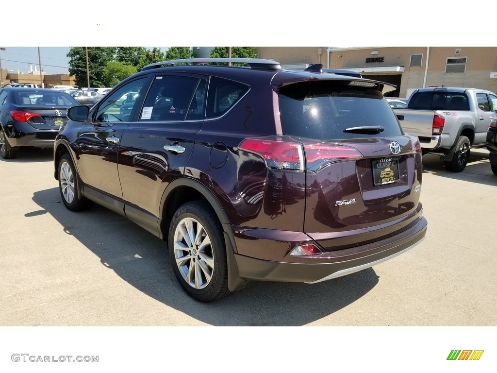 2018 RAV4 Limited AWD - Black / Black photo #2