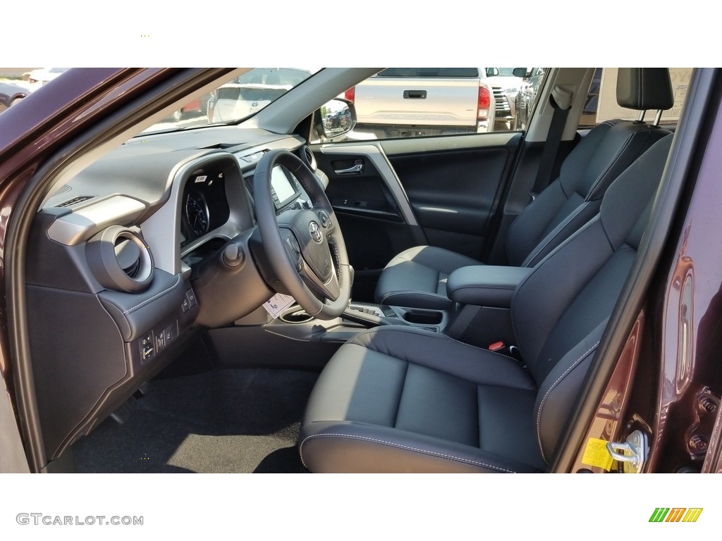2018 RAV4 Limited AWD - Black / Black photo #3
